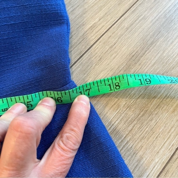 Jones New York Vibrant Blue Sleeveless Midi Dress - Picture 14 of 14